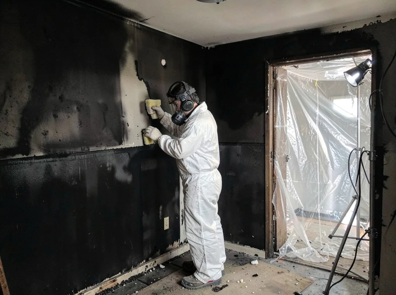 Fire Damage Restoration company in Omer, MI
